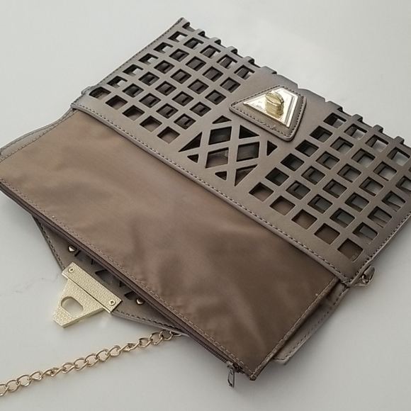 Laser Cut Crossbody Clutch Purse - Picture 6 of 6